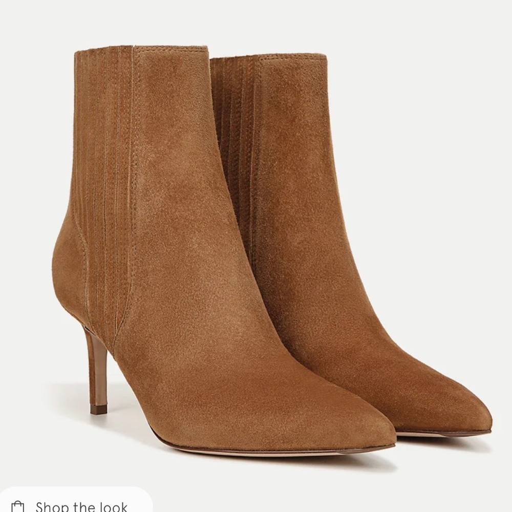 Veronica Beard Lisa Stiletto Mid-Heel Ankle Bootie